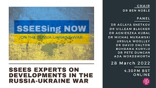 SSEES experts on developments in the Russia-Ukraine war