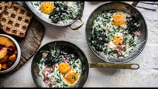 How to Make Delicious Baked Eggs with Prosciutto and Parmesan (Recipe Included!)