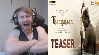 Thangalaan - Teaser | Chiyaan Vikram • Reaction By Foreigner
