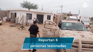Hombres armados causan varios choques tras enfrentamiento con militares en Caborca, Sonora