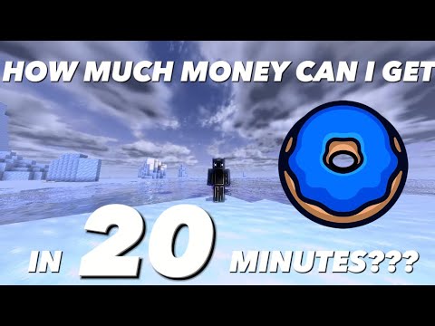 20 Minutes To Get Rich On Donut Smp Youtube