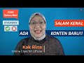 Salam Kenal Dari Kak Rina | Pengumuman Channel Online Class 101 | GIVEAWAY 100K Subscribers?!!!