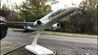 SKR904 SKYMARKS ALASKA E175 1/100 SKYWEST NEW LIVERY REG N170SY by SkyMarks Models.