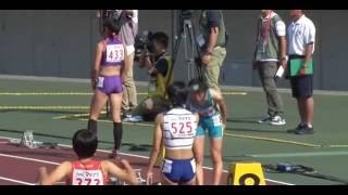 2016　全国高校総体 インターハイ陸上 女子400ｍ決勝