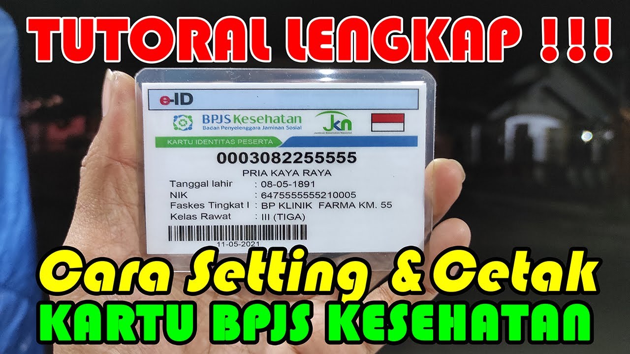 Cetak Kartu Bpjs Kesehatan Perusahaan Online Belajar Bareng