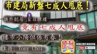 3.20【市建局新盤七成人甩底！】市建局首置項目「煥然懿居」首日揀樓，竟有七成人甩底，樓市小陽但係冇春！@主持: Tony Choi