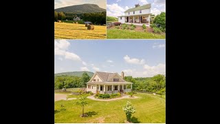 Virginia horse farm, over 100 acres, two homes, plus new barn with luxury apartment home