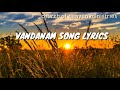 vandanam song lyrics