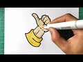 how to draw a thumbs up sign step by step