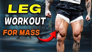 Intense Leg Workout for Mass – Build Strong, Powerful Legs