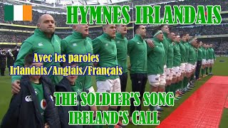 🇮🇪 Hymnes irlandais The Soldier's Song et Ireland's Call - Tournoi des 6 nations 🏉