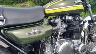 Kawasaki Z1 900 - PHASE -2 Part 1 - Engine goes in and the and the swing arm and more...