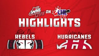 Red Deer Rebels at Lethbridge Hurricanes 2/12 | WHL Highlights 2024-25