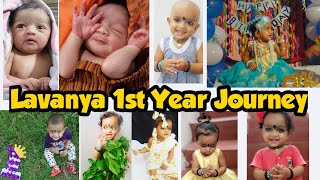 || My Baby one year journey||Lavanya 1st year Journey|| @priyathoughts5202