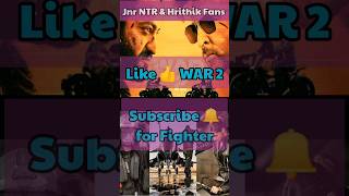 WAR 2 - Hrithik and Jnr NTR together for Fans #shorts #viral
