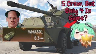 WMA301 in War Thunder - A Tank So Good It's Bugged