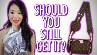 LOUIS VUITTON MULTI POCHETTE ACCESSOIRES - Modelling Shots + Is it WORTH the Price? | FashionablyAMY