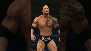 WWE 2K22 The Rock Finisher People Elbow Drop To Hulk Hogan #shorts @HarshitRamawat #youtubeshorts