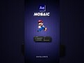 🟪 Create Pixelated & Glitch Effects Instantly with This Built-in Trick (Mosaic in AE)