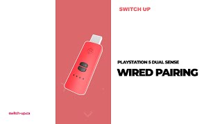 PS5 Dual Sense Wired Controller Pairing ★ Switch Up Game Enhancer