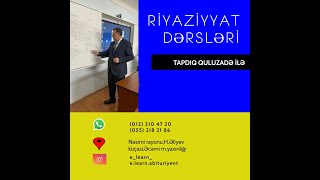 Ehtimal nəzəriyyəsi və riyazi statistika   E-LEARN Tədris  Mərkəzi