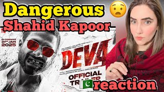 Deva | Official Trailer I Shahid Kapoor | Pooja Hegde | Rosshan Andrews/ reaction