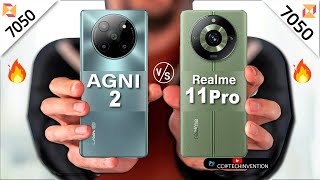 LAVA AGNI 2 vs Realme 11 Pro Full Comparison | #antutu #benchmark #camera #agni 2