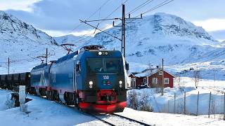 Swedish trains part 96 - Katterjåkk station