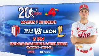 Tren del Norte 🆚 Leones de León - LBPN 2024 – 2025 (JUEGO 1 - SERIE FINAL)