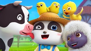 ゆかいなまきば❤️Old MacDonald Had a Farm | 赤ちゃんが喜ぶ歌 | 子供の歌 | 童謡 | アニメ | 動画 | ベビーバス| BabyBus