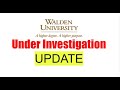 Walden University Under Investigation by  DOE, DOJ, Dept of Veterans Update