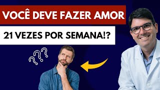 ESSA É A FREQUÊNCIA SEXUAL MÉDIA POR SEMANA PRO CASAL | FAÇA AMOR 21 VEZES POR SEMANA E VIVA MAIS!