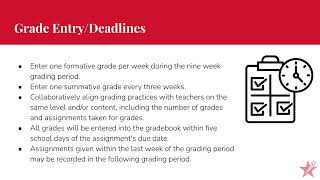 GCISD Elementary Grading Guidelines 2026 2027