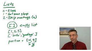Lists - An Introduction to Interactive Programming in Python (Part 1)