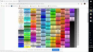 Python & Tkinter's Color Chart | Python GUI Apps With Tkinter