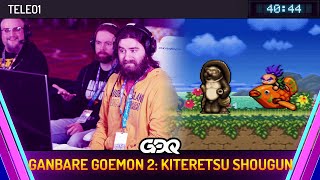 Ganbare Goemon 2: Kiteretsu Shougun Magginesu by Teleo1 in 40:44 - Awesome Games Done Quick 2024