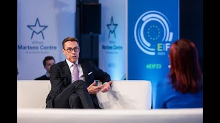 Europe’s Place in a ‘World of Disorder’ with Alexander Stubb at #EIF23