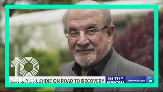 Salman Rushdie 'on the road to recovery,' agent says two days after attack