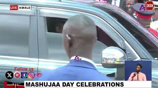 WATCH WHAT HAPPENED WHEN PRESIDENT RUTO EXITS KWALE STADIUM AFTER MASHUJAA DAY CELEBRATIONS!