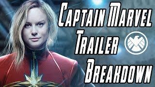 Captain Marvel Trailer Breakdown + Details You Missed!