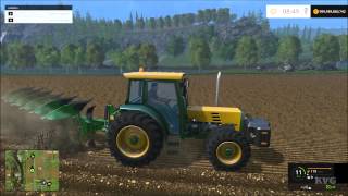 Farming Simulator 15 - Buhrer 6135A Tractor Gameplay (PC HD) [1080p]