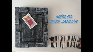 Mérleg 2025 január - Általános Tarot kártyavetés