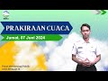 Prakiraan Cuaca Esok Hari, Jumat, 07 Juni 2024