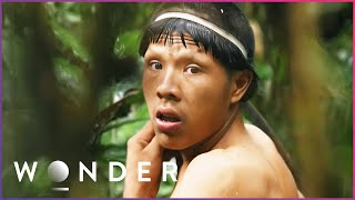 The Hidden Tribe That Has Never Seen The Modern World | First Contact: Lost Tribe Of The Amazon