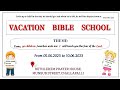 VACATIONAL BIBLE SCHOOL || DAY-1 || General Singing  || BETHLEHEM PRAYER HOUSE CHALLAPALLI