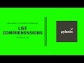 List Comprehension | Advanced Python | Tutorial 20