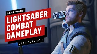 Star Wars Jedi: Survivor Gameplay - Lightsaber Combat Showcase | IGN First
