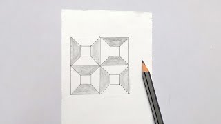 3d drawing | Optical illusion