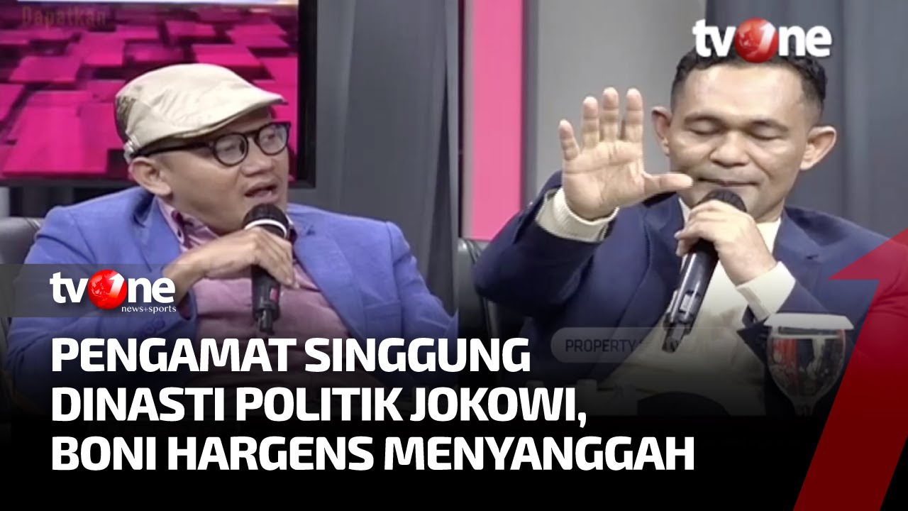 Soal Dinasti Politik, Boni Hargens VS Achmad Nur Hidayat Adu Argumen ...