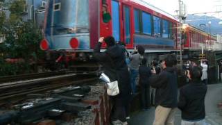 箱根登山鉄道3000形甲種輸送　入生田車両基地入庫